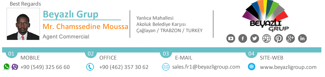 Agent commercial BEYAZLI