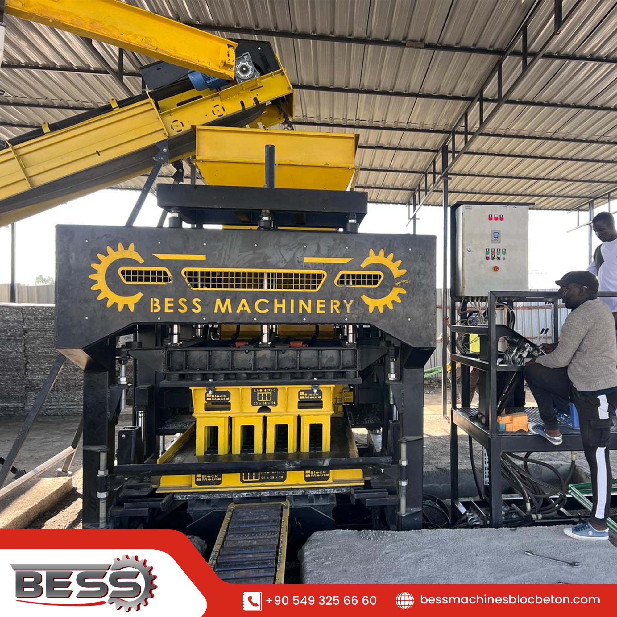Kenya Machine a brique Prs 800
