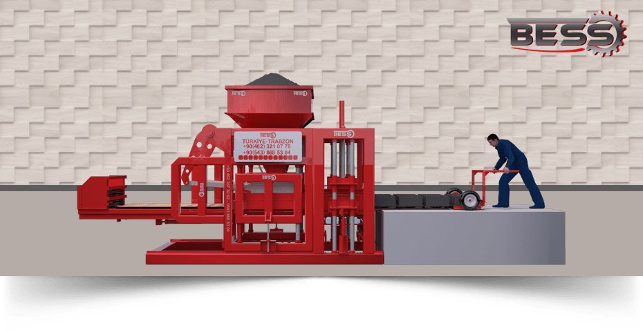 MACHINE A BRIQUE PRS 400 SEMI-AUTOMATIQUE ⚙️