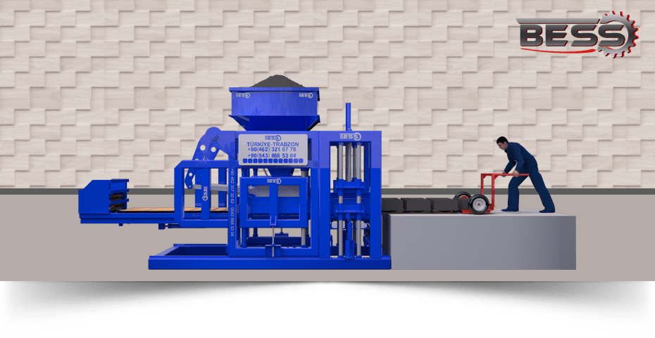 MACHINE A BRIQUE PRS 600 SEMI-AUTOMATIQUE ⚙️