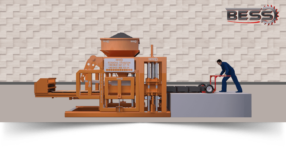 MACHINE A BRIQUE PRS 800 SEMI-AUTOMATIQUE ⚙️