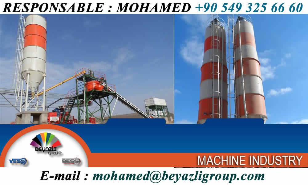 silo de stokage de ciment
