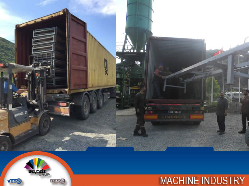 machine a parpaing service mis en place