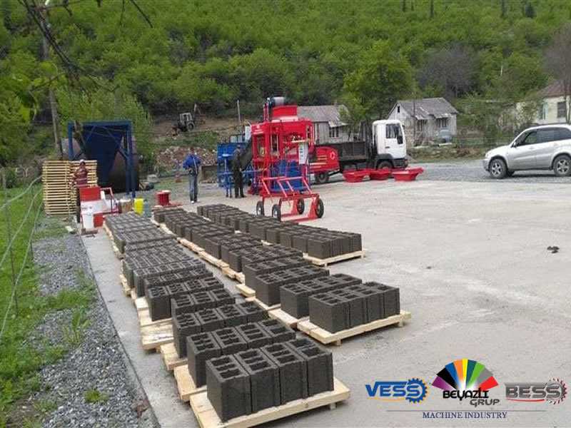 machine bloc beton parpaing brique en beton