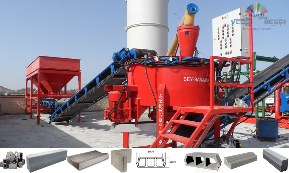 Machine Parpaing, Machine Pave Bordure Semi-Automatique, Machine Brique Hourdis Manuelle, Centrale A Béton Mobile Fixe