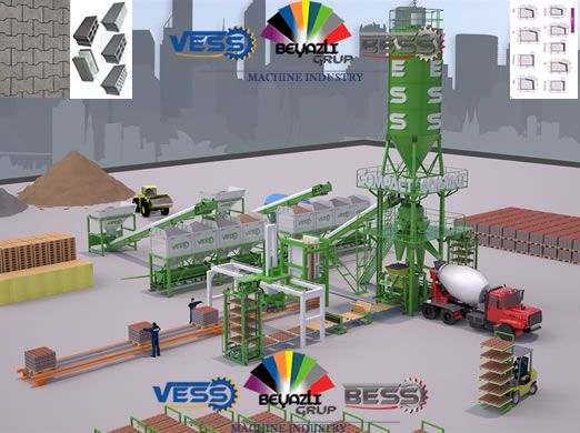 Silo Stockage Ciment 30 Tonnes, Centrale a Béton, Machine Parpaing, Machine Brique
